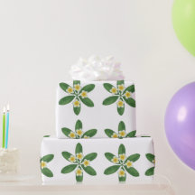 Diseño de Bordado de Frangipani Botánico