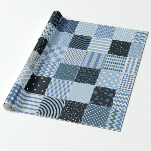 Papel De Regalo Diseño de caldera. Patrón de mosaico sin inconveni