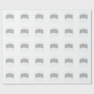 Papel De Regalo Diseño de camiseta con letras de equipo universita