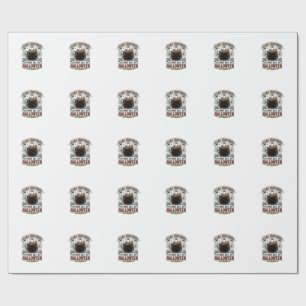 Papel De Regalo Diseño de camiseta de cuenta regresiva de dulces d