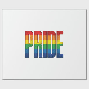 Papel De Regalo Diseño de camiseta de tipografía Vintage Rainbow P
