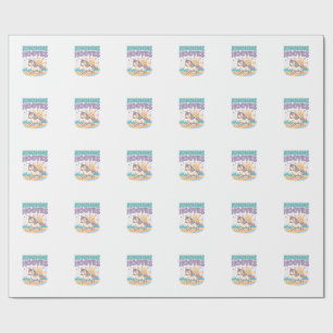 Papel De Regalo Diseño de camiseta gráfica trendy pezuñas unicorni