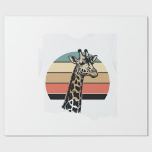 Papel De Regalo Diseño de camiseta vectorial de safari de puesta d