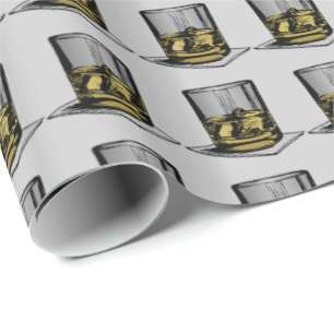 Papel De Regalo Diseño de cócteles y servilletas