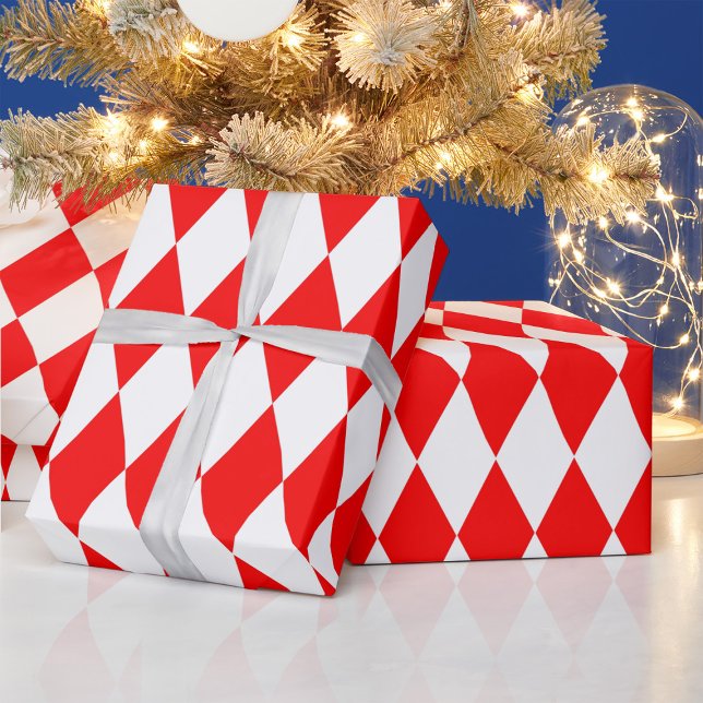 Papel De Regalo Diseño de comprobadores de diamantes de Harlequin  (Subido por el creador)