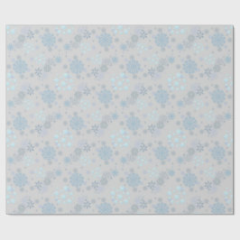 Papel De Regalo diseño de copo de nieve de invierno de Navidad Han