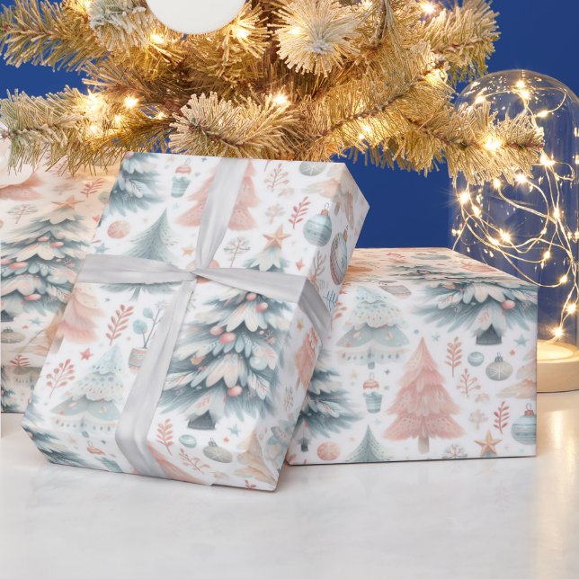 Papel De Regalo Diseño de envoltura de Navidades festivos (Vacaciones)