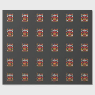 Papel De Regalo Diseño de escoba rota de Halloween para enfermera 