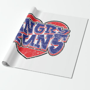 Papel De Regalo Diseño de fans de Angry Runs v2
