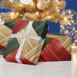 Papel De Regalo Diseño de festividad de cuevas tribales-africanas