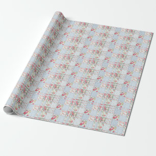 Papel De Regalo Diseño de fondo elegante de tela de rosa