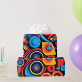 Papel De Regalo Diseño de formas artísticas