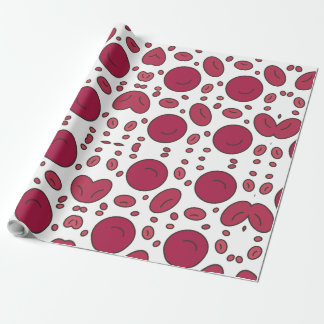 Papel De Regalo Diseño de formas de círculos geométricos