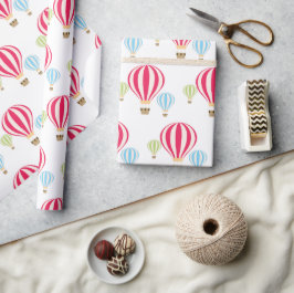 Papel De Regalo Diseño de globos de aire caliente