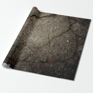 Papel De Regalo diseño de Grundge del asfalto