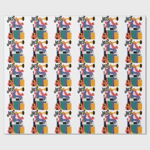 Papel De Regalo diseño de instrumentos musicales