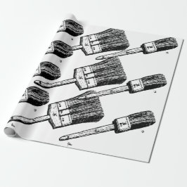 Papel De Regalo Diseño de la brocha