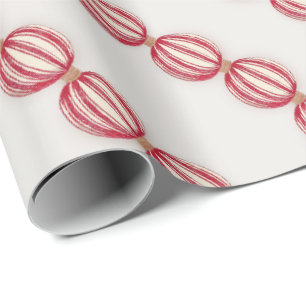 Papel De Regalo Diseño de la guirnalda Baking Ball para navidades