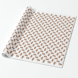 Papel De Regalo Diseño de la historia de Airedale Terrier