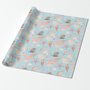 Papel De Regalo Diseño de la Serie By the Sea 9