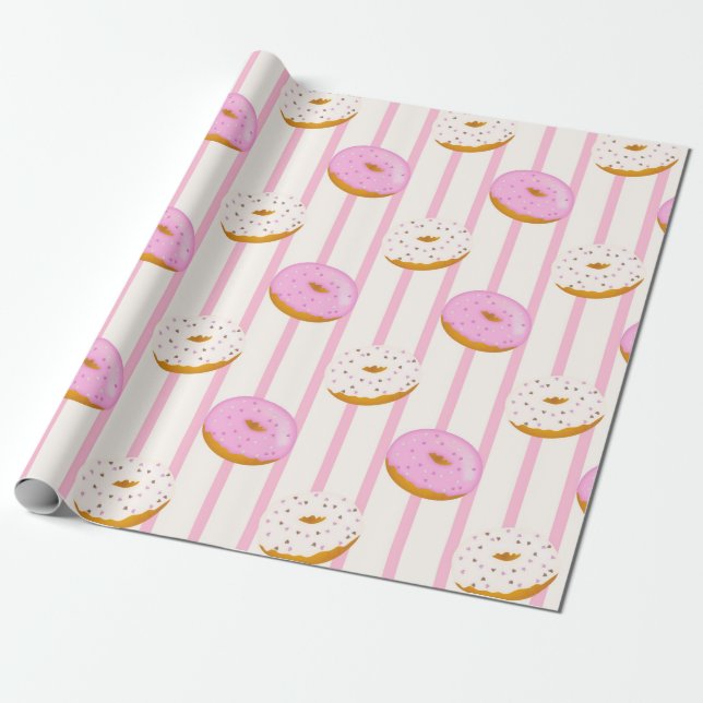 Papel De Regalo Diseño de la serie Donut 3 (Desenrollado)