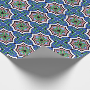 Papel De Regalo Diseño de la teja de la isla de Santa Catalina