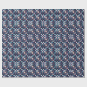 Papel De Regalo Diseño de Mandala Espiral de Galaxia Cósmica