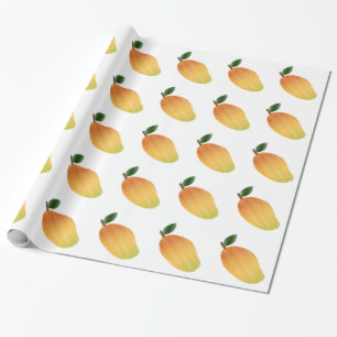 Papel De Regalo Diseño de mango con título