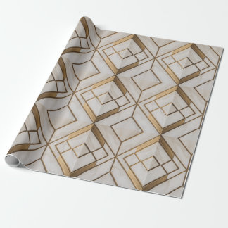 Papel De Regalo Diseño de mármol blanco