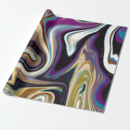 Papel De Regalo Diseño de moda de martillo púrpura