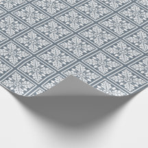 Diseño de mosaico de hojas y ácora azul bayoux