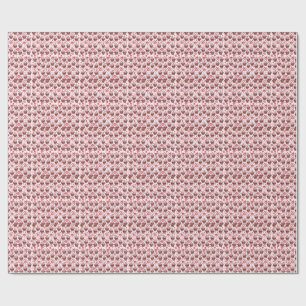 Papel De Regalo Diseño de pastelitos Kawaii - Ilustracion de postr
