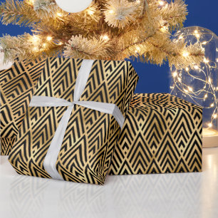 Papel De Regalo Diseño de patrón de diamante en forma de chevron A