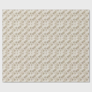 Papel De Regalo Diseño de patrón de flores de paisley de lujo eleg