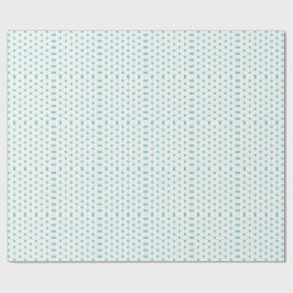 Papel De Regalo diseño de patrón floral geométrico repetido
