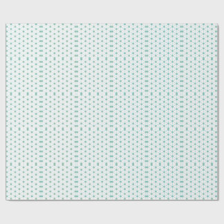 Papel De Regalo diseño de patrón floral geométrico repetido