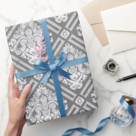 Papel De Regalo Diseño de patrones clásicos orgánicos