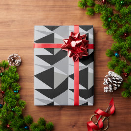Papel De Regalo Diseño de patrones de triángulos coloridos