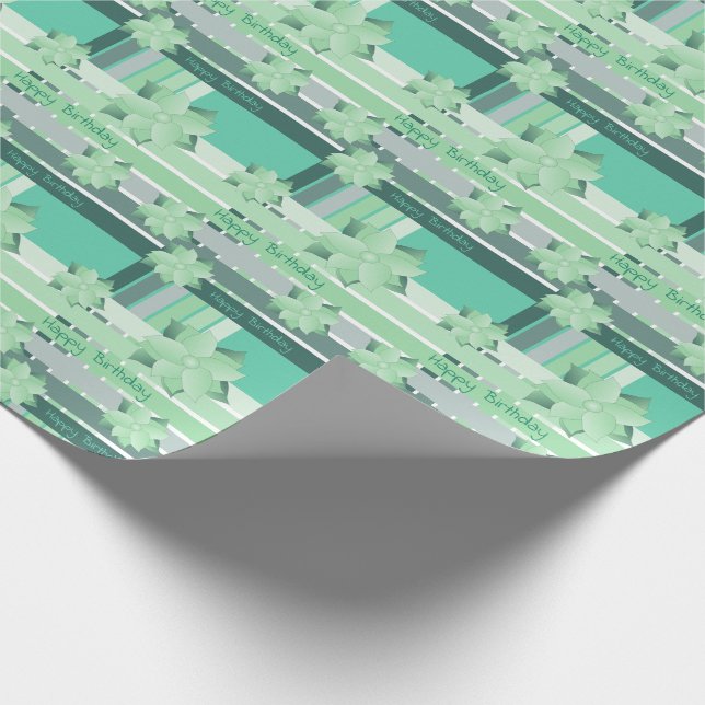 Papel De Regalo Diseño de patrones modernos (Esquina)