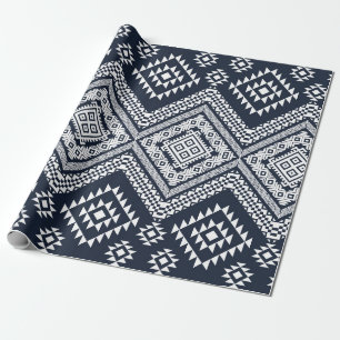 Papel De Regalo Diseño de patrones tribales vintage e impecables. 