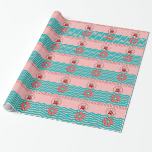 Papel De Regalo Diseño de Phlebotomist Chevron