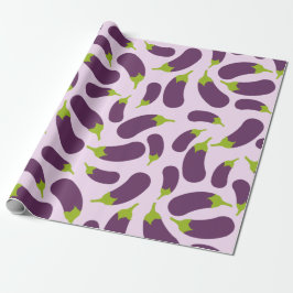 Papel De Regalo Diseño de planta de huevos para plantas de huevo P