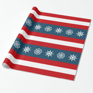 Papel De Regalo Diseño de temática náutica