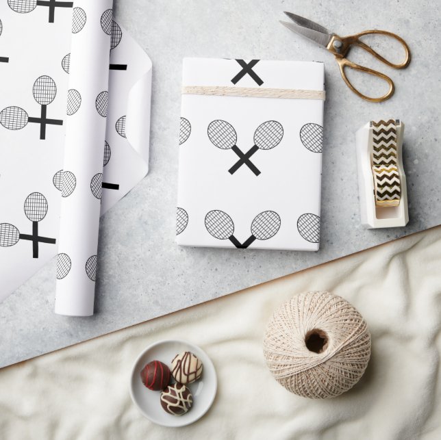 Papel De Regalo Diseño de tenis (Artesanía)