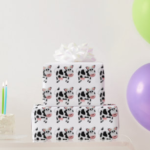 Papel De Regalo Diseño de vaca