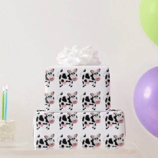 Papel De Regalo Diseño de vaca