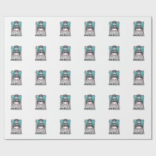 Papel De Regalo Diseño de vector de lazo de arcoíris de moño desor