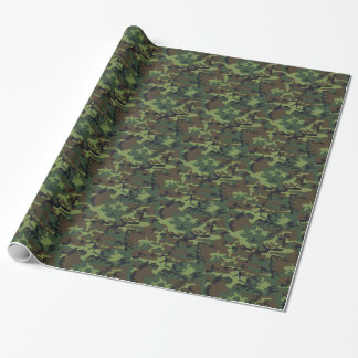 Papel De Regalo Diseño del camuflaje