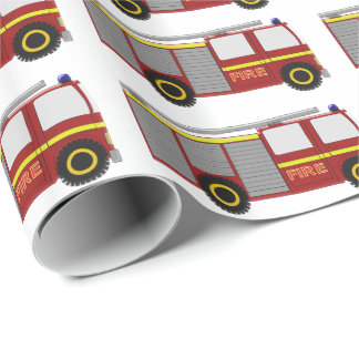 Papel De Regalo Diseño del motor de fuego
