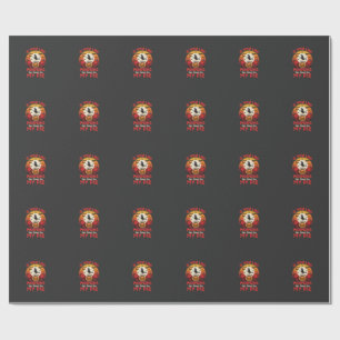 Papel De Regalo Diseño divertido de tartas de calabazas de Hallowe